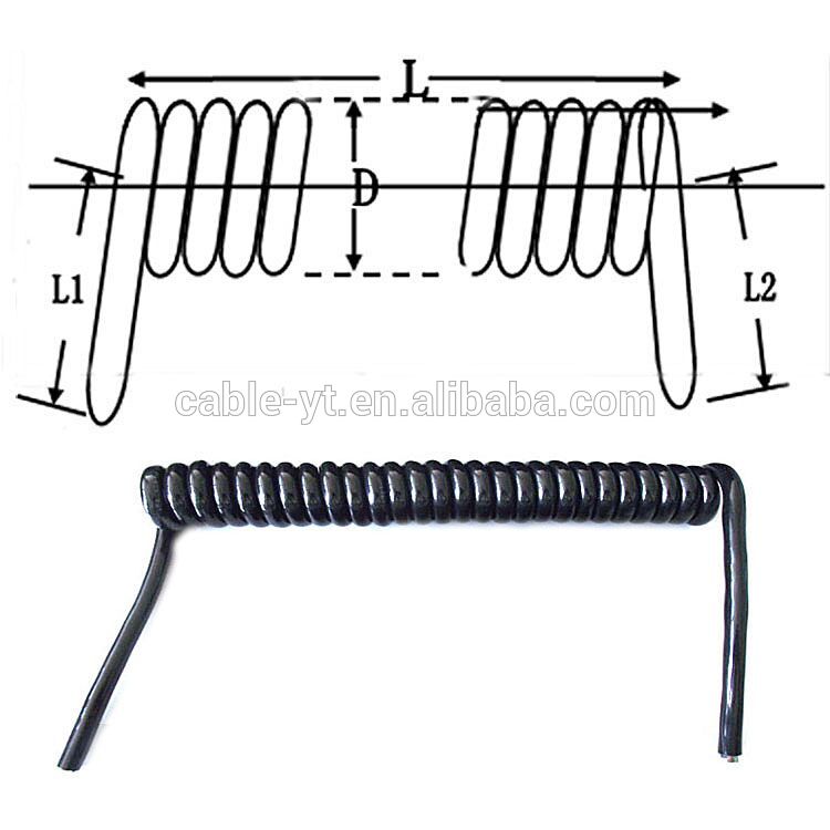 Coil Spiral Spring Cable